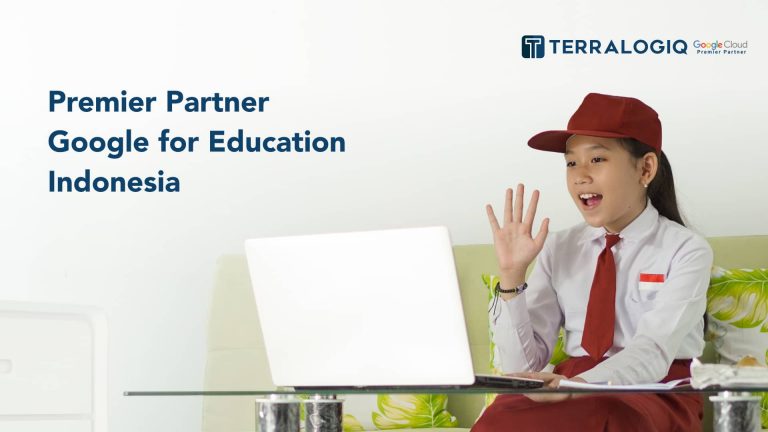 Penyedia Jasa Google for Education ilustrasi siswi dengan chromebook nya
